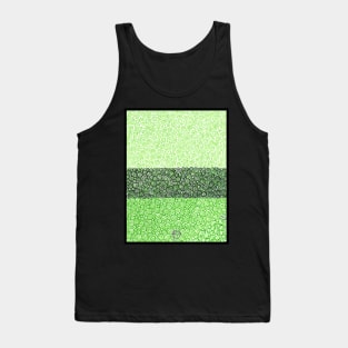 Green Arrow Circle Design Tank Top